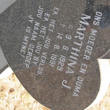 FOUCHE Lucas J. 1916-1992 &amp; Marthina J. 1929-1991