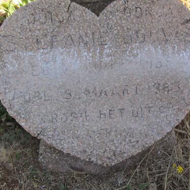 GOUWS Louisa ? Stefanie 195?-19?3