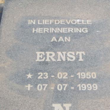 NORTJE Ernst 1950-1999 &amp; Anna-Marie 1953-