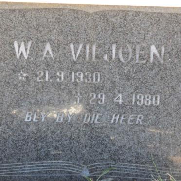 VILJOEN W.A. 1930-1980
