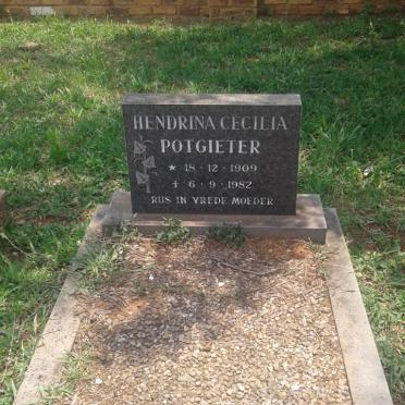 POTGIETER Hendrina Cecilia 1909-1982