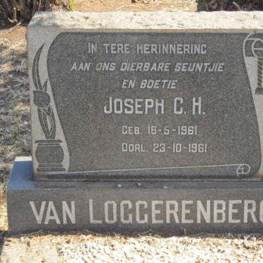 LOGGERENBERG Joseph C.H., van 1961-1961