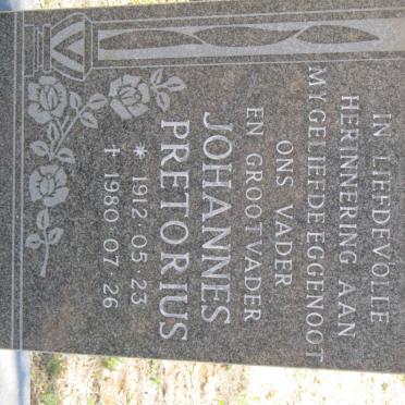 PRETORIUS Johannes 1912-1980
