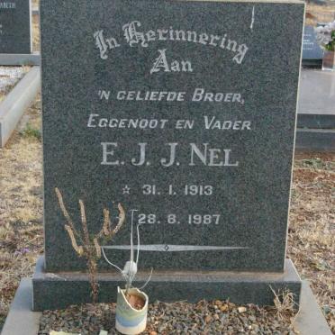 NEL E.J.J. 1913-1987