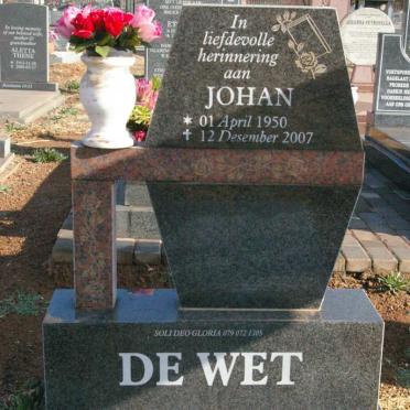 WET Johan, de 1950-2007