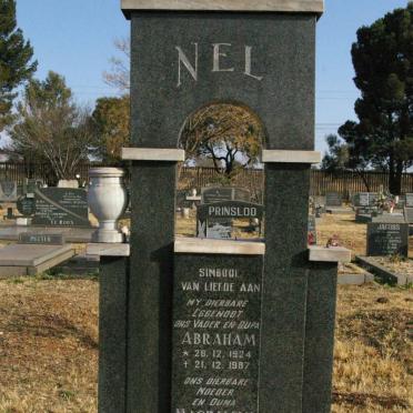 NEL Abraham 1924-1987 &amp; Magdalena 1933-