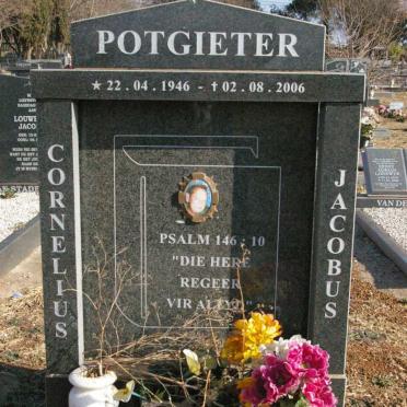 POTGIETER Cornelius Jacobus 1946-2006