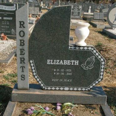 ROBERTS Elizabeth 1925-2005