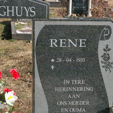 REDELINGHUYS Rene 1933-