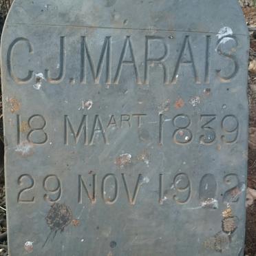 MARAIS C.J. 1839-1902