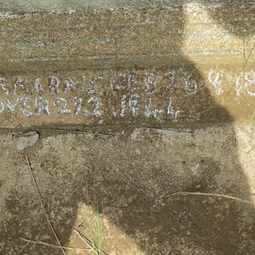 MARAIS F.R. 1867-1944