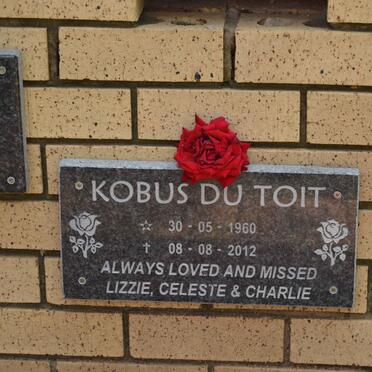 TOIT Kobus, du 1960-2012