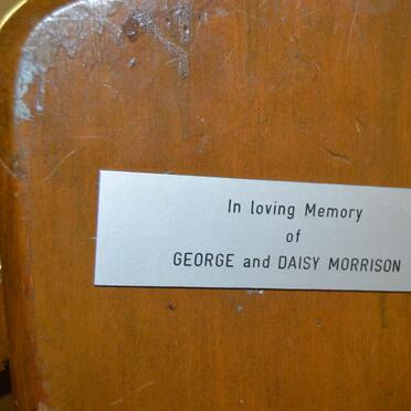 MORRISON George &amp; Daisy
