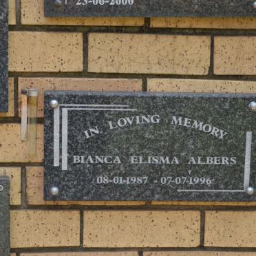 ALBERS Bianca Elisma 1987-1996