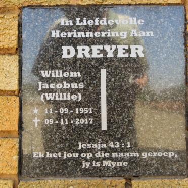 DREYER Willem Jacobus 1951-2017