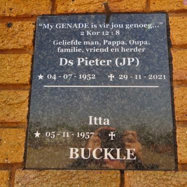 BUCKLE J.P. 1952-2021 &amp; Itta 1957-