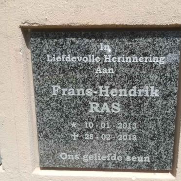 RAS Frans-Hendrik 2013-2013