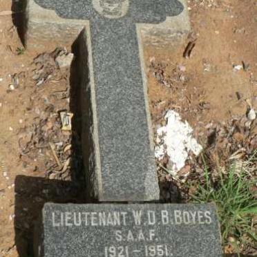 BOYES W.D. 1921-1951