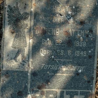 BRITZ Barend Matthys 1938-1949
