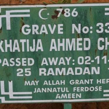CHOTIA Khatija Ahmed -1972