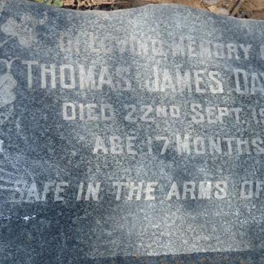 DAVIES Thomas James -1913