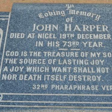 HARPER John -1940