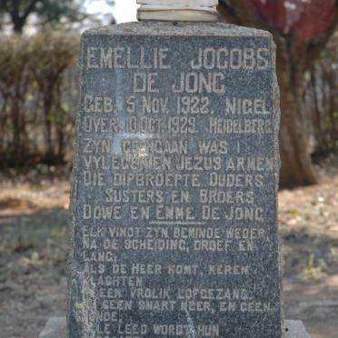 JONG Emellie Jacobs, de 1922-1929