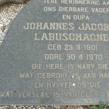 LABUSCHAGNE Johannes Jacobus 1901-1970