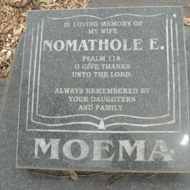 MOEMA Nomathole E.
