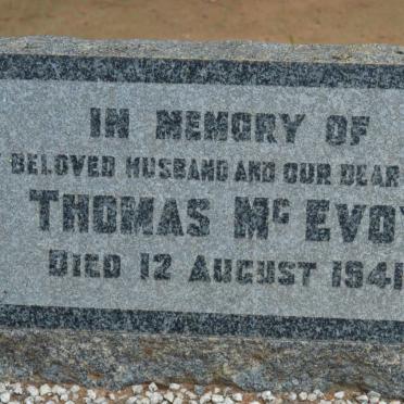 McEVOY Thomas -1941