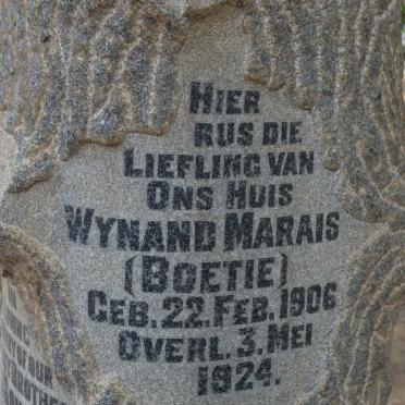 MARAIS Wynand 1906-1924