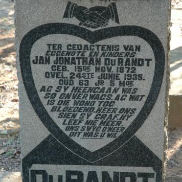 RANDT Jan Jonathan, du 1872-1935