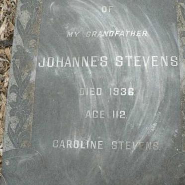 STEVENS Johannes -1936