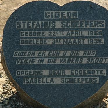 SCHEEPERS Stefanus 1868-1938