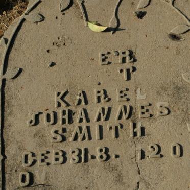 SMITH Karel Johannes  ??