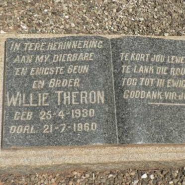 THERON Willie 1930-1960