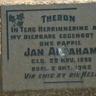THERON Jan Abraham 1890-1942