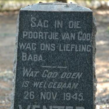 VENTER Baba  -1945