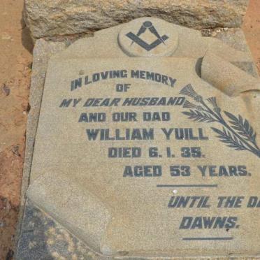 YUILL William -1935