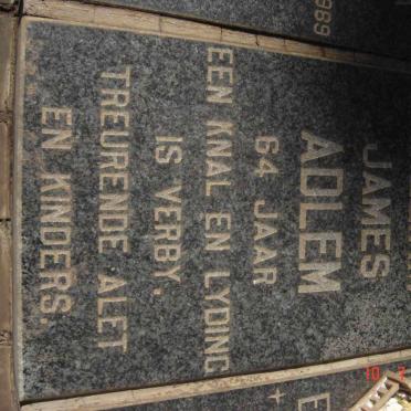ADLEM William James
