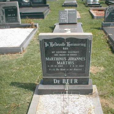 BEER Marthinus Johannes Marthys, de 1942-1980