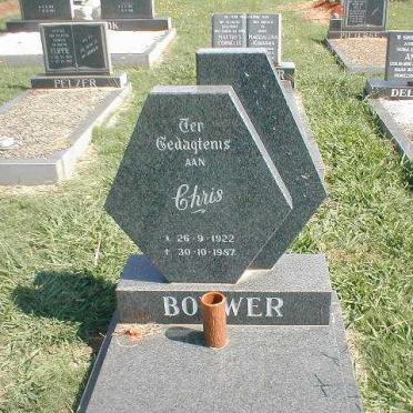 BOUWER Chris 1922-1987