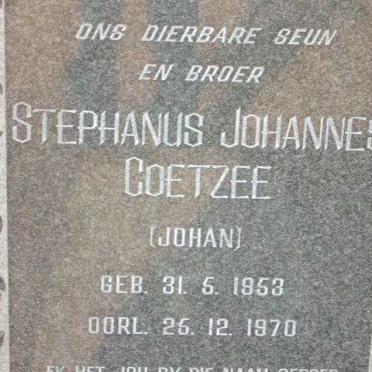 COETZEE Stephanus Johannes 1953-1970