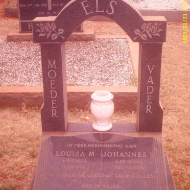 ELS Johannes S. 1918-1981 &amp; Louisa M. 1922-1981