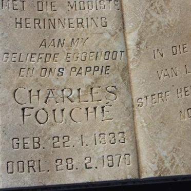 FOUCHÉ Charles 1933-1970