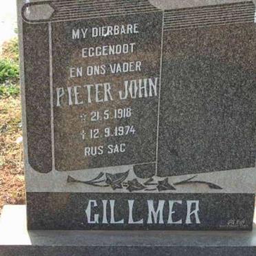 GILLMER Pieter John 1918-1974