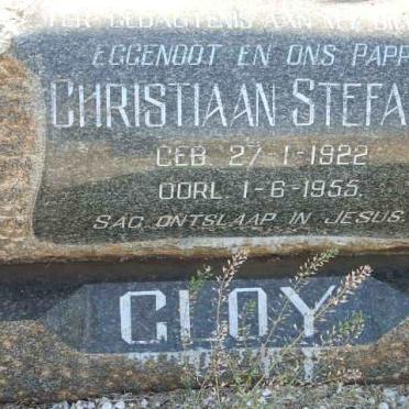 GLOY Christiaan Stefanis 1922-1955