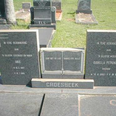 GROESBEEK Arie 1887-1969 &amp; Isabella Petronella 1893-1974