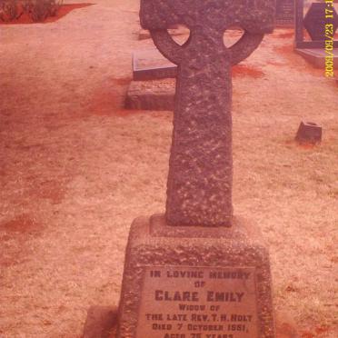 HOLT Clare Emily  -1951