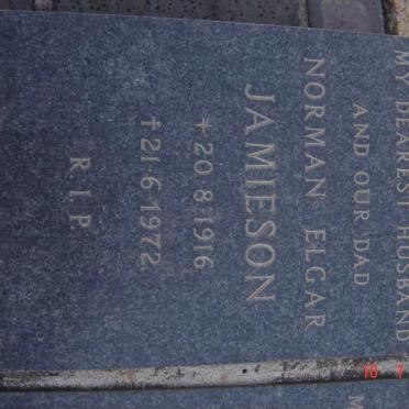 JAMIESON Norman Elgar 1916-1972
